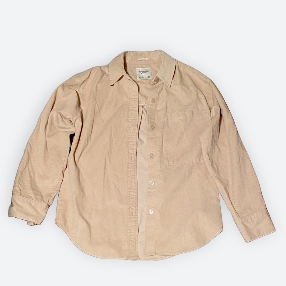 Oversized Abercrombie & Fitch Corduroy Shirt | Size XS |
